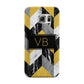 Personalised Marble Effect Initials Samsung Galaxy S6 Edge Case