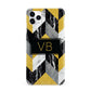 Personalised Marble Effect Initials iPhone 11 Pro Max 3D Snap Case