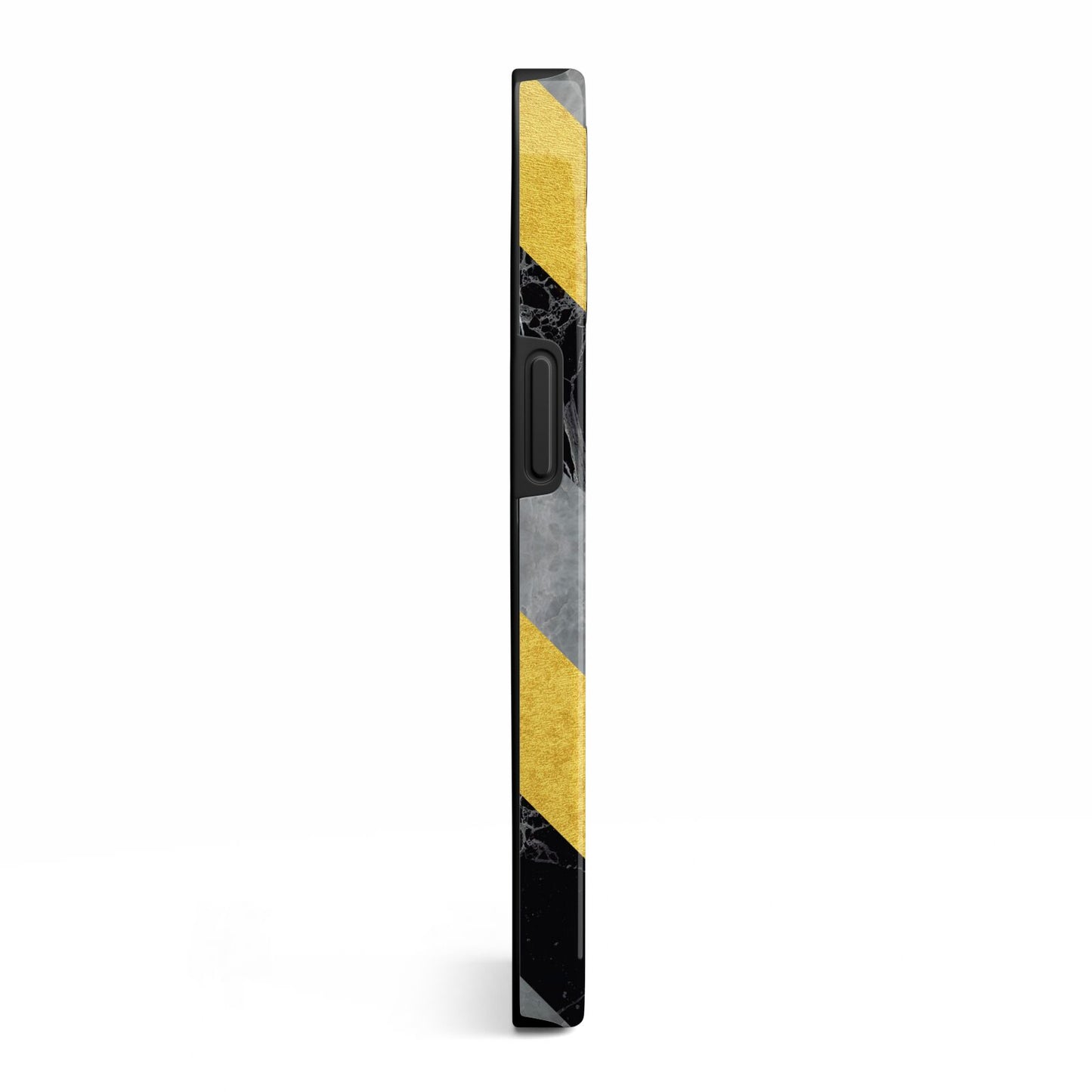 Personalised Marble Effect Initials iPhone 13 Pro Side Image 3D Tough Case