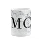 Personalised Marble Initials 10oz Mug Alternative Image 7