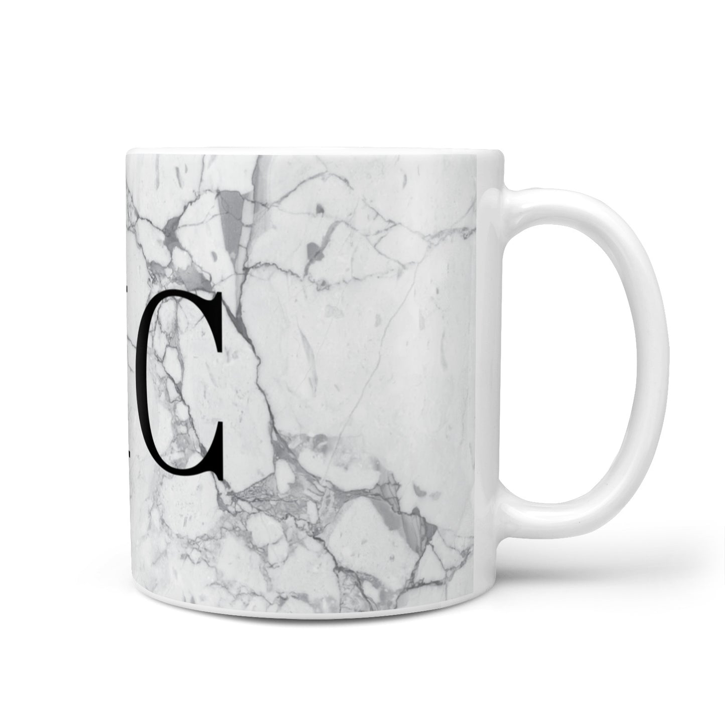 Personalised Marble Initials 10oz Mug