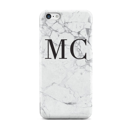 Personalised Marble Initials Apple iPhone 5c Case