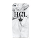 Personalised Marble Initials Crown Custom Apple iPhone 5 Case