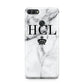 Personalised Marble Initials Crown Custom Huawei Y9 2018