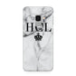 Personalised Marble Initials Crown Custom Samsung Galaxy S9 Case