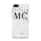 Personalised Marble Initials Huawei Y5 Prime 2018 Phone Case