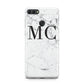 Personalised Marble Initials Huawei Y9 2018
