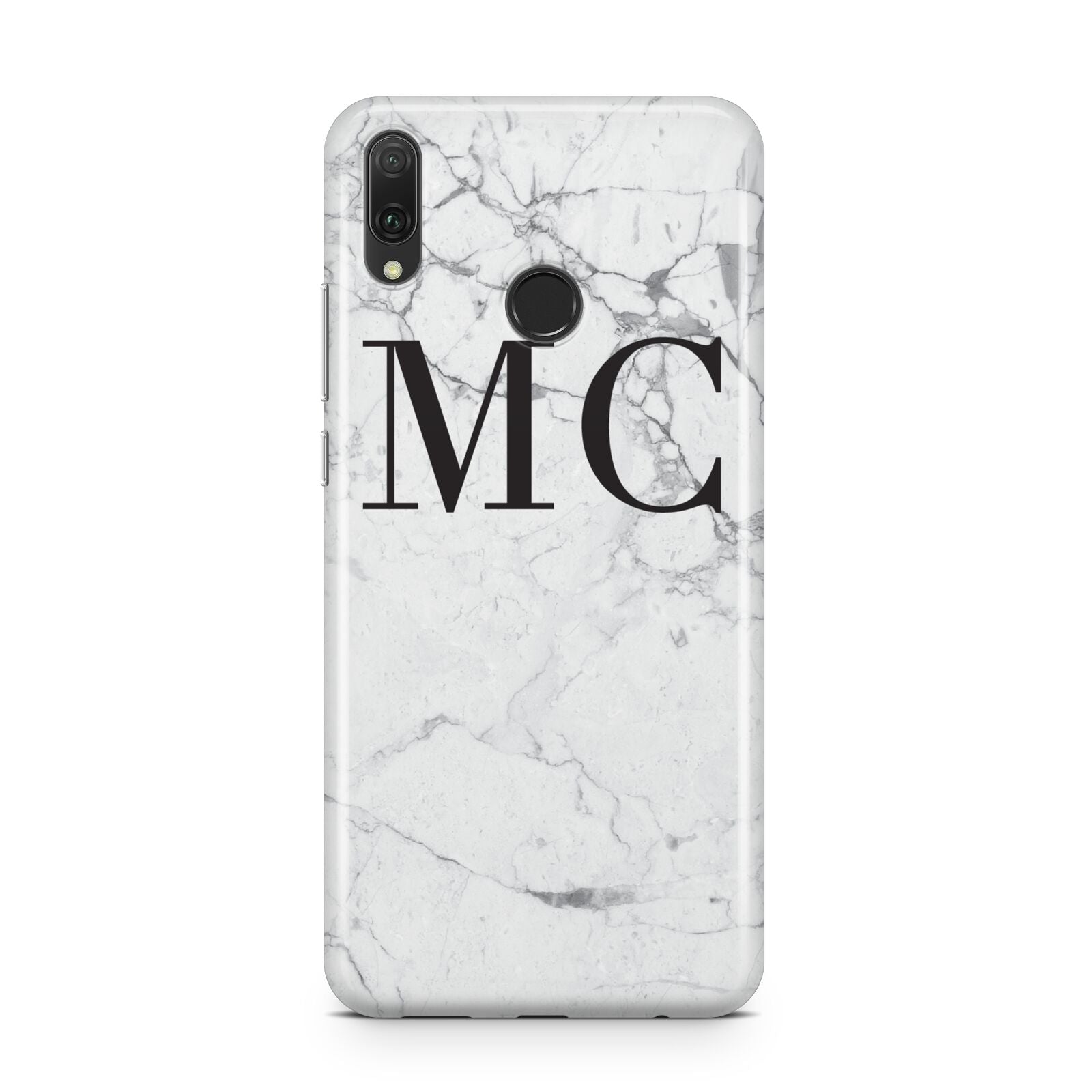 Personalised Marble Initials Huawei Y9 2019