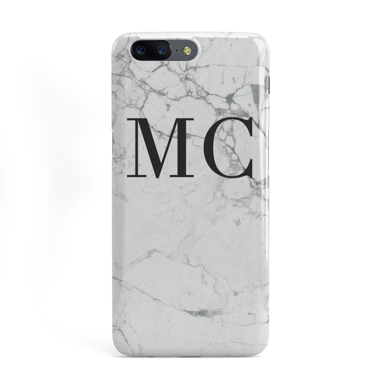 Personalised Marble Initials OnePlus Case