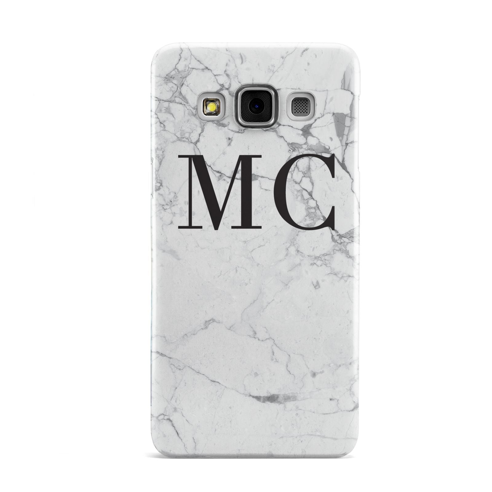 Personalised Marble Initials Samsung Galaxy A3 Case