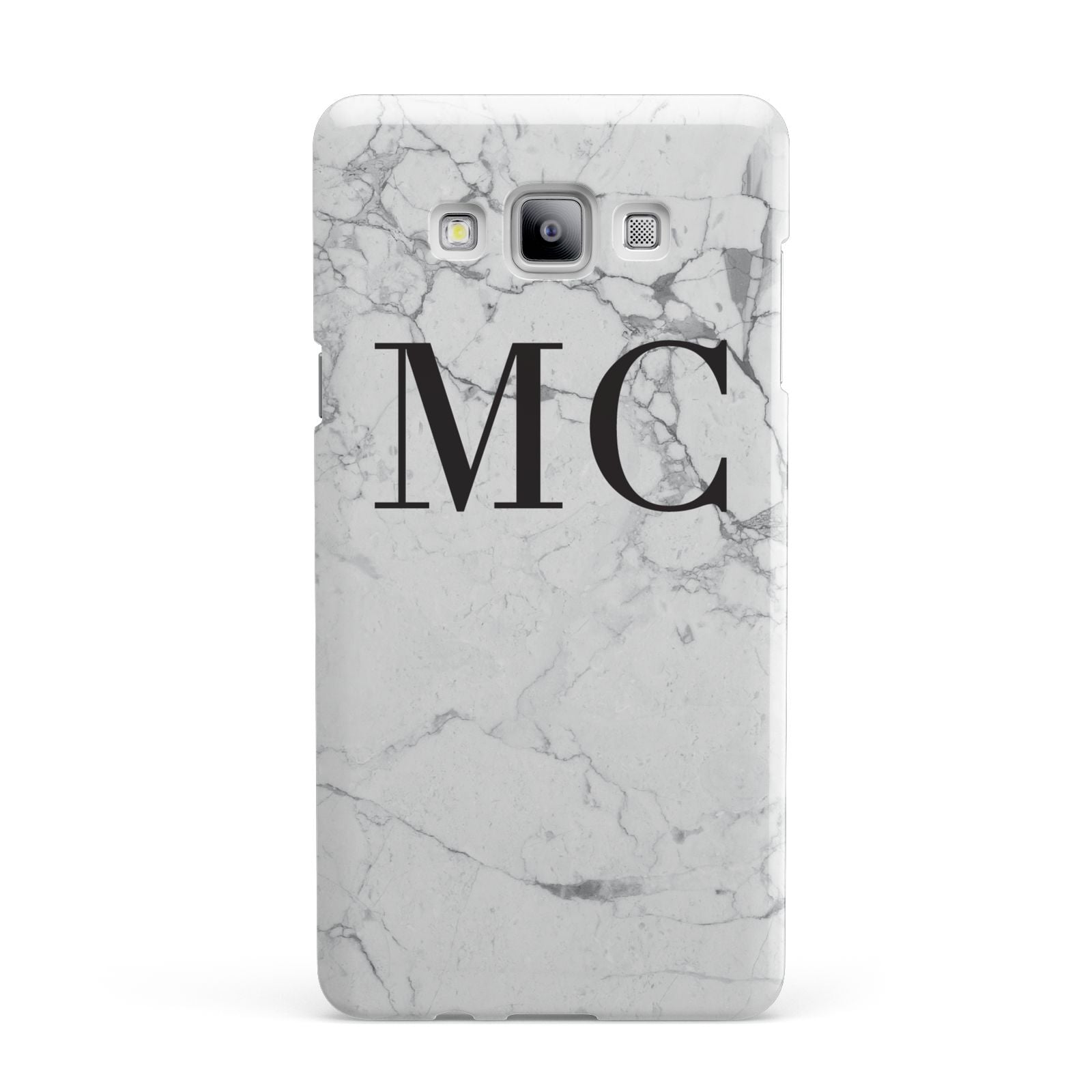 Personalised Marble Initials Samsung Galaxy A7 2015 Case