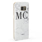 Personalised Marble Initials Samsung Galaxy Case Fourty Five Degrees