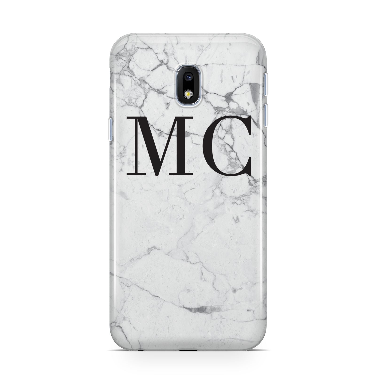 Personalised Marble Initials Samsung Galaxy J3 2017 Case