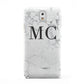 Personalised Marble Initials Samsung Galaxy Note 3 Case