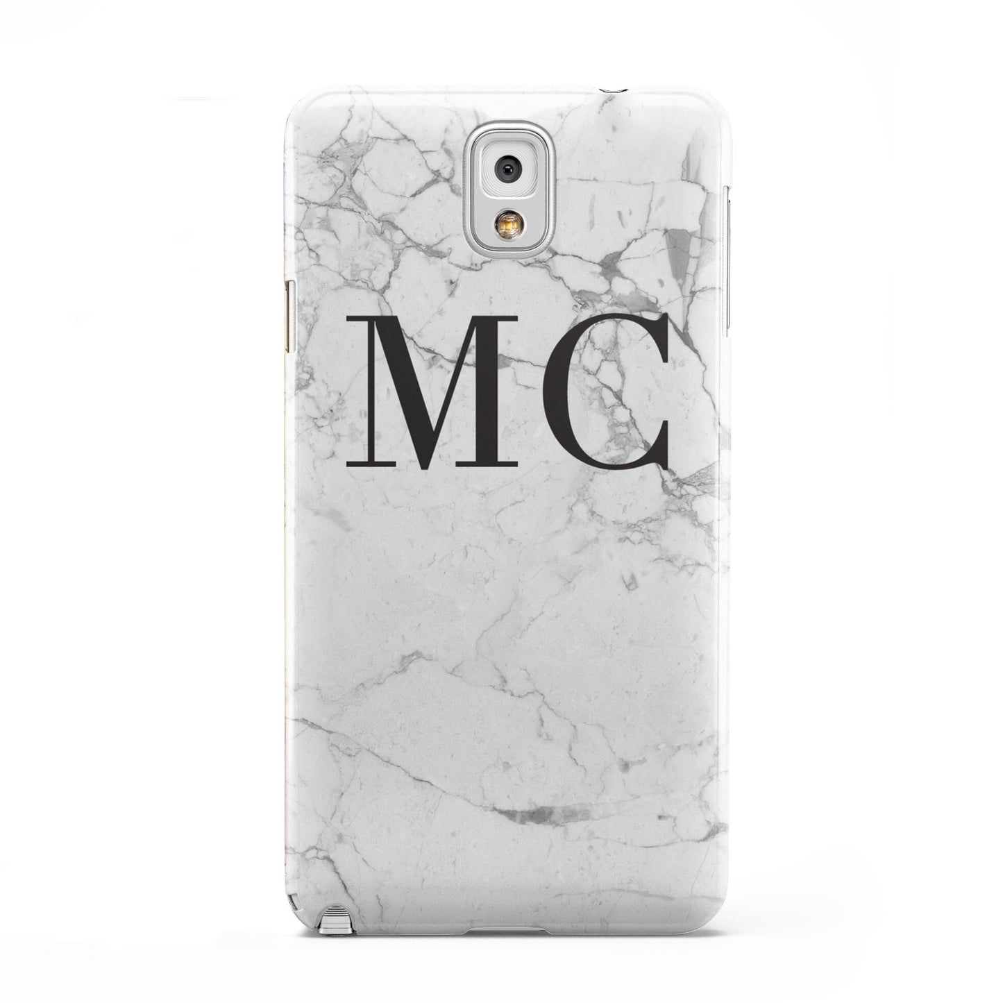 Personalised Marble Initials Samsung Galaxy Note 3 Case