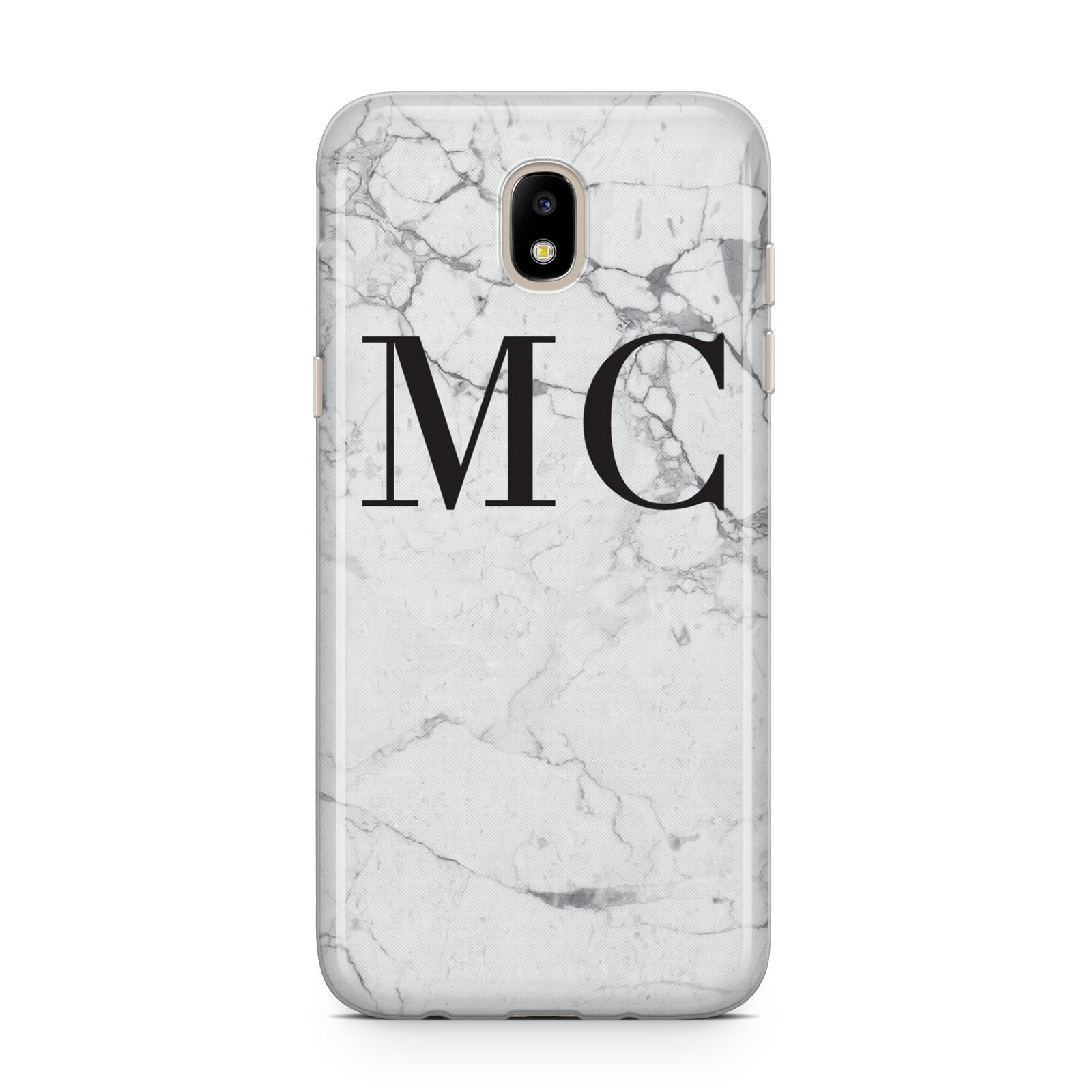 Personalised Marble Initials Samsung J5 2017 Case