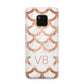 Personalised Marble Initials Scales Huawei Mate 20 Pro Phone Case