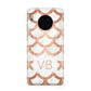 Personalised Marble Initials Scales Huawei Mate 30