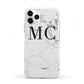 Personalised Marble Initials iPhone 11 Pro 3D Tough Case