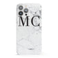 Personalised Marble Initials iPhone 13 Pro Max Full Wrap 3D Snap Case