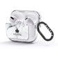 Personalised Marble Name Crown AirPods Glitter Case 3rd Gen Side Image