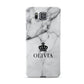 Personalised Marble Name Crown Samsung Galaxy Alpha Case