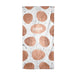 Personalised Marble Name Initials Rose Gold Dots Beach Towel