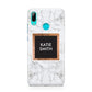Personalised Marble Name Text Initials Huawei P Smart 2019 Case
