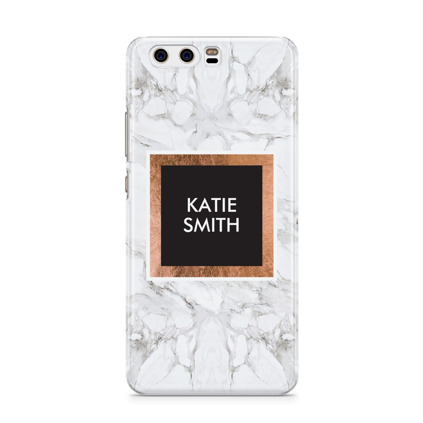 Personalised Marble Name Text Initials Huawei P10 Phone Case
