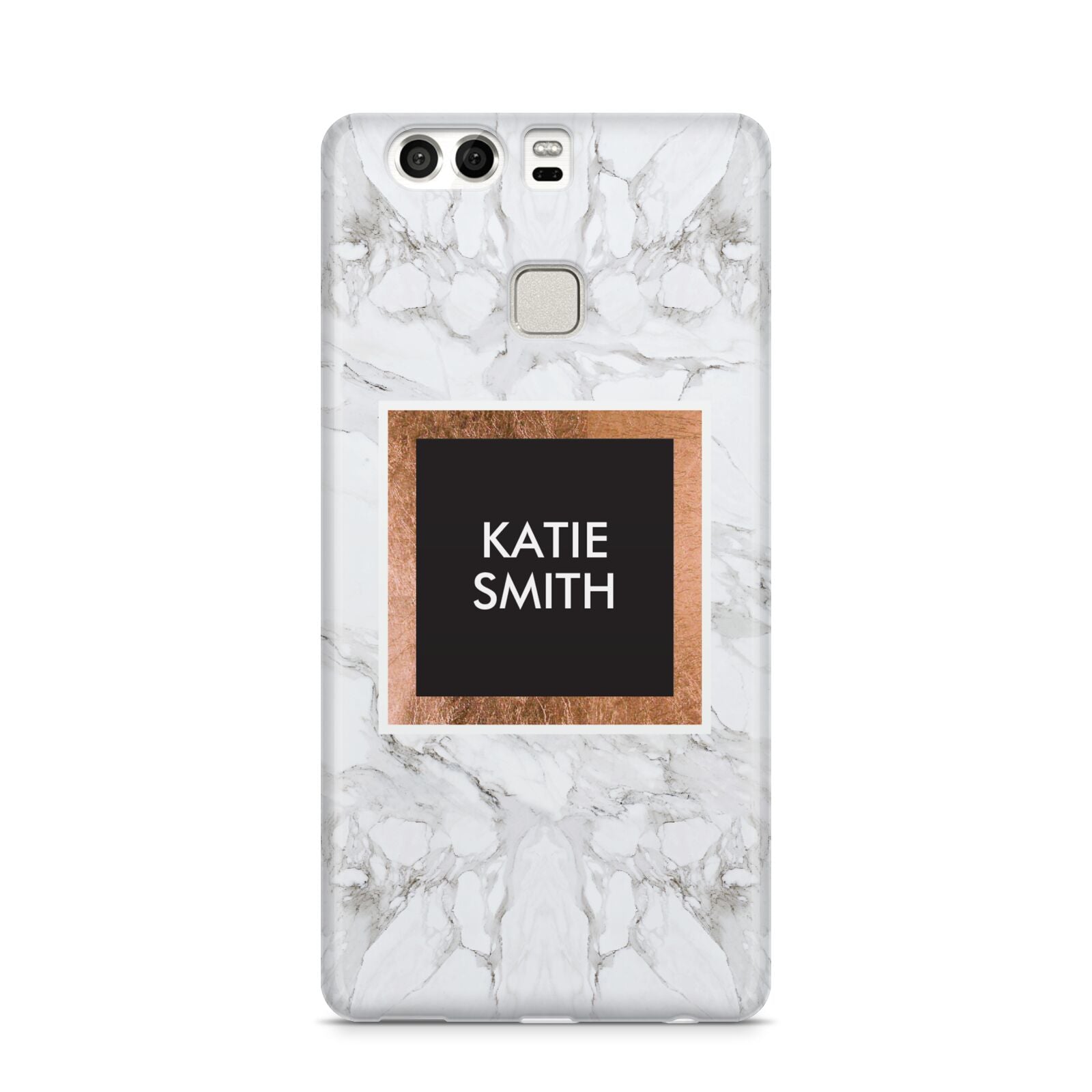 Personalised Marble Name Text Initials Huawei P9 Case