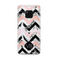 Personalised Marble Pattern Initials Huawei Mate 20 Pro Phone Case