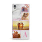 Personalised Marble Photo Collage Sony Xperia Case