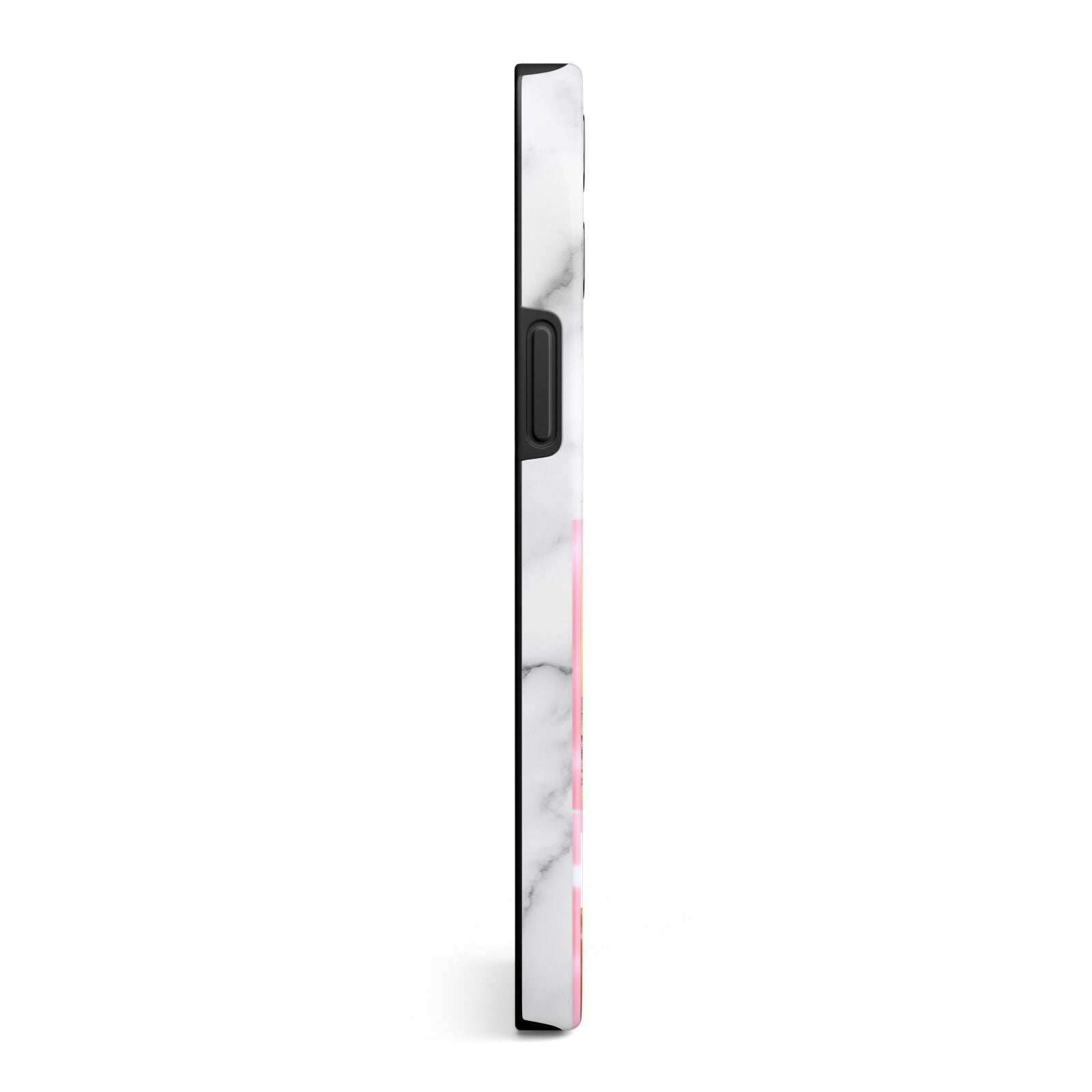 Personalised Marble Photo Collage iPhone 13 Pro Max Side Image 3D Tough Case