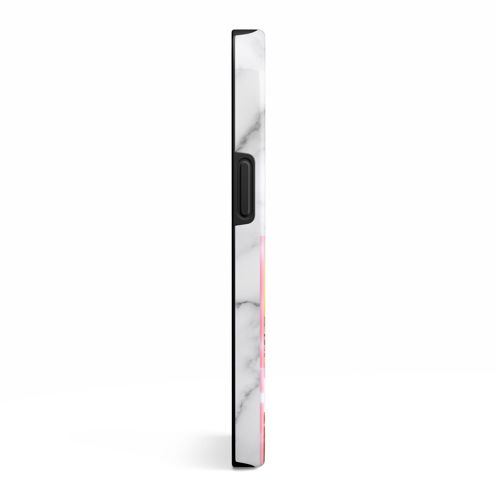 Personalised Marble Photo Collage iPhone 13 Side Image 3D Tough Case