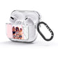 Personalised Marble Photo Name AirPods Glitter Case 3rd Gen Side Image