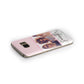 Personalised Marble Photo Name Samsung Galaxy Case Side Close Up