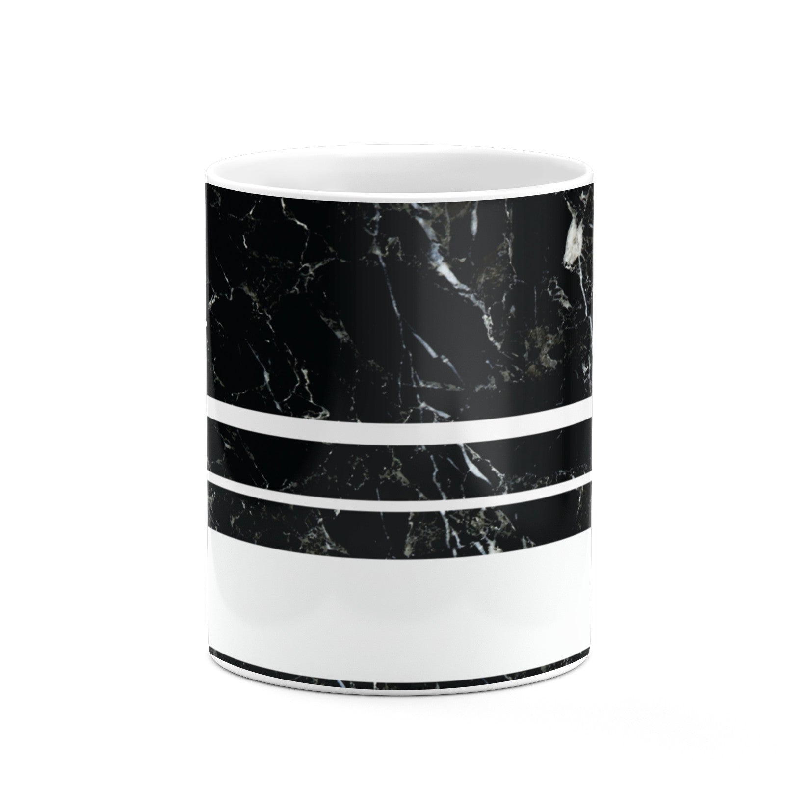 Personalised Marble Stripes Name Initials 10oz Mug Alternative Image 7