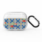 Personalised Mediterranean Fruit and Tiles AirPods Pro Glitter Case