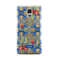 Personalised Mediterranean Fruit and Tiles Samsung Galaxy Note 4 Case
