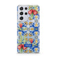 Personalised Mediterranean Fruit and Tiles Samsung S21 Ultra Case