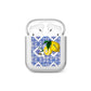 Personalised Mediterranean Tiles and Lemons AirPods Case