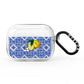 Personalised Mediterranean Tiles and Lemons AirPods Pro Clear Case