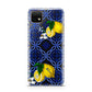 Personalised Mediterranean Tiles and Lemons Huawei Enjoy 20 Phone Case