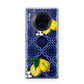 Personalised Mediterranean Tiles and Lemons Huawei Mate 30 Pro Phone Case