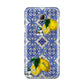 Personalised Mediterranean Tiles and Lemons Samsung Galaxy A8 2016 Case