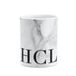 Personalised Medium Marble Initials 10oz Mug Alternative Image 7