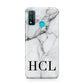Personalised Medium Marble Initials Huawei P Smart 2020