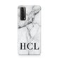 Personalised Medium Marble Initials Huawei P Smart 2021