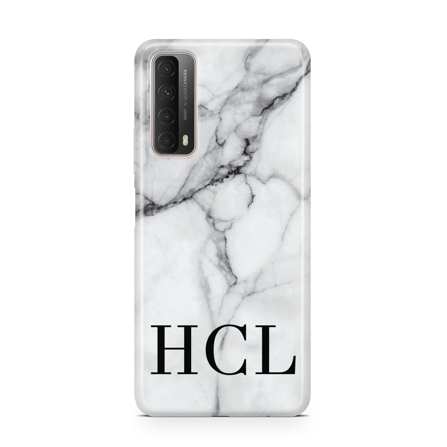 Personalised Medium Marble Initials Huawei P Smart 2021