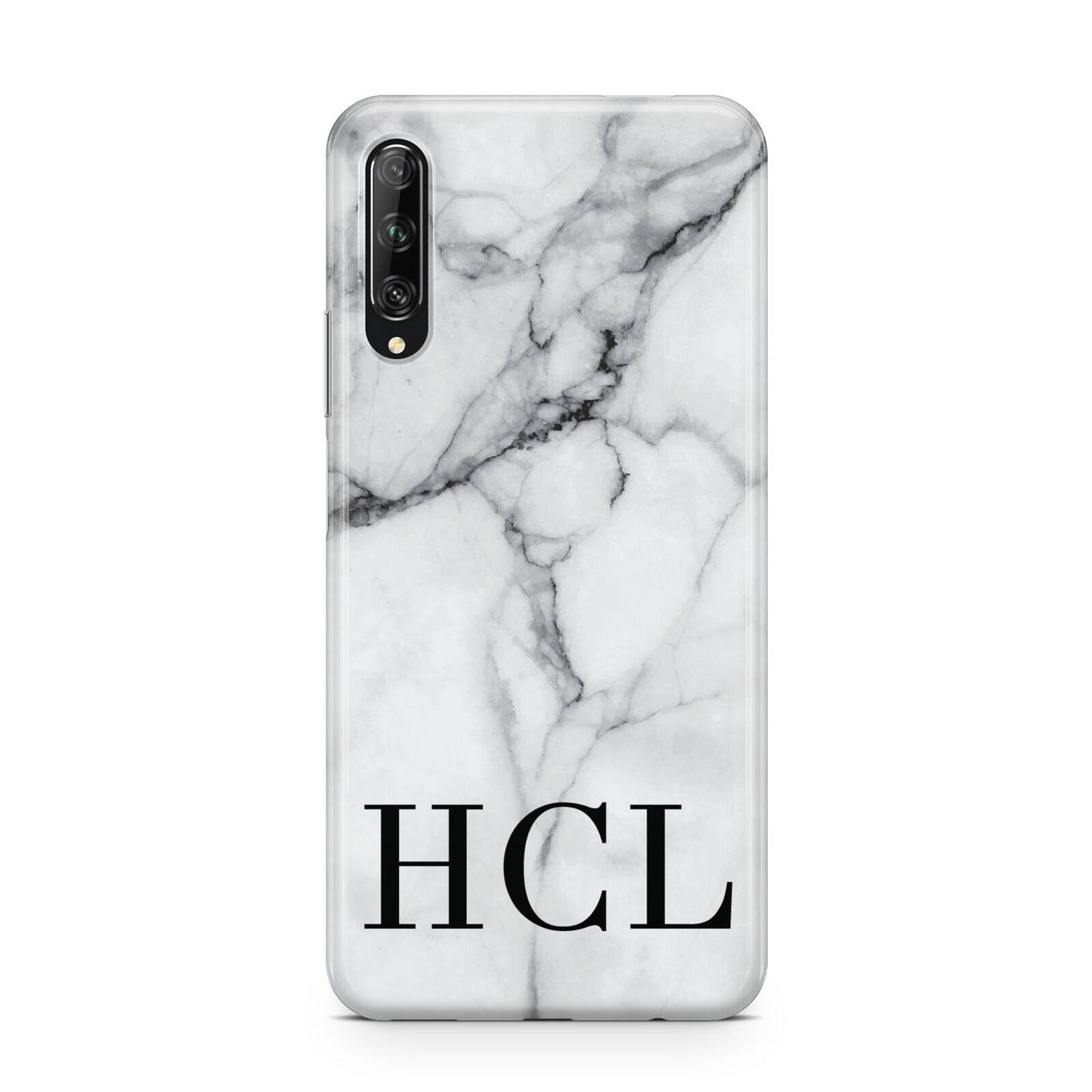 Personalised Medium Marble Initials Huawei P Smart Pro 2019